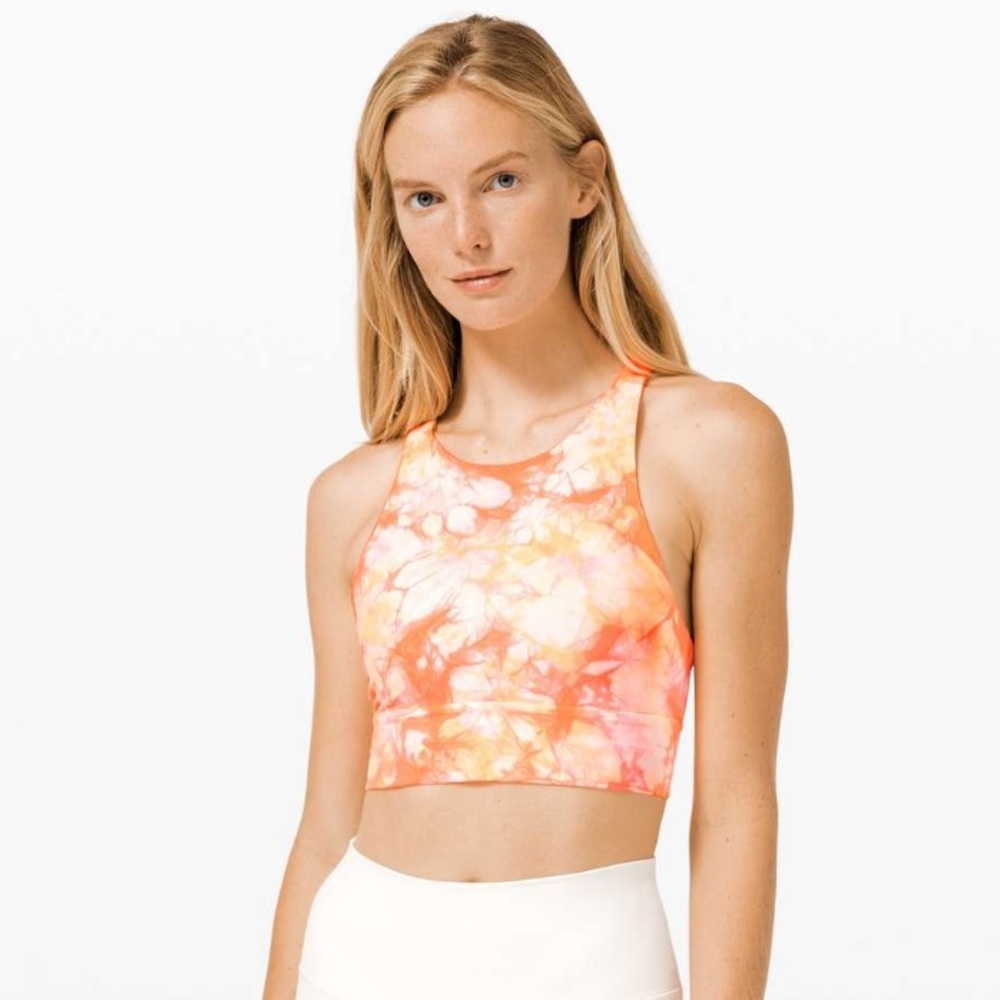 Lululemon Energy Long Line High Neck Bra